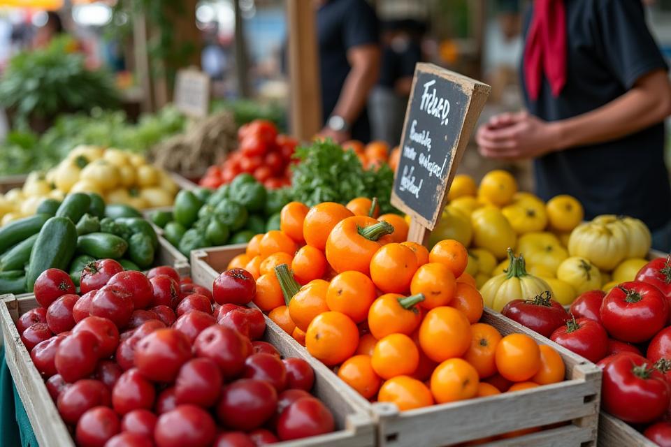 Farmers Market Organic Produce